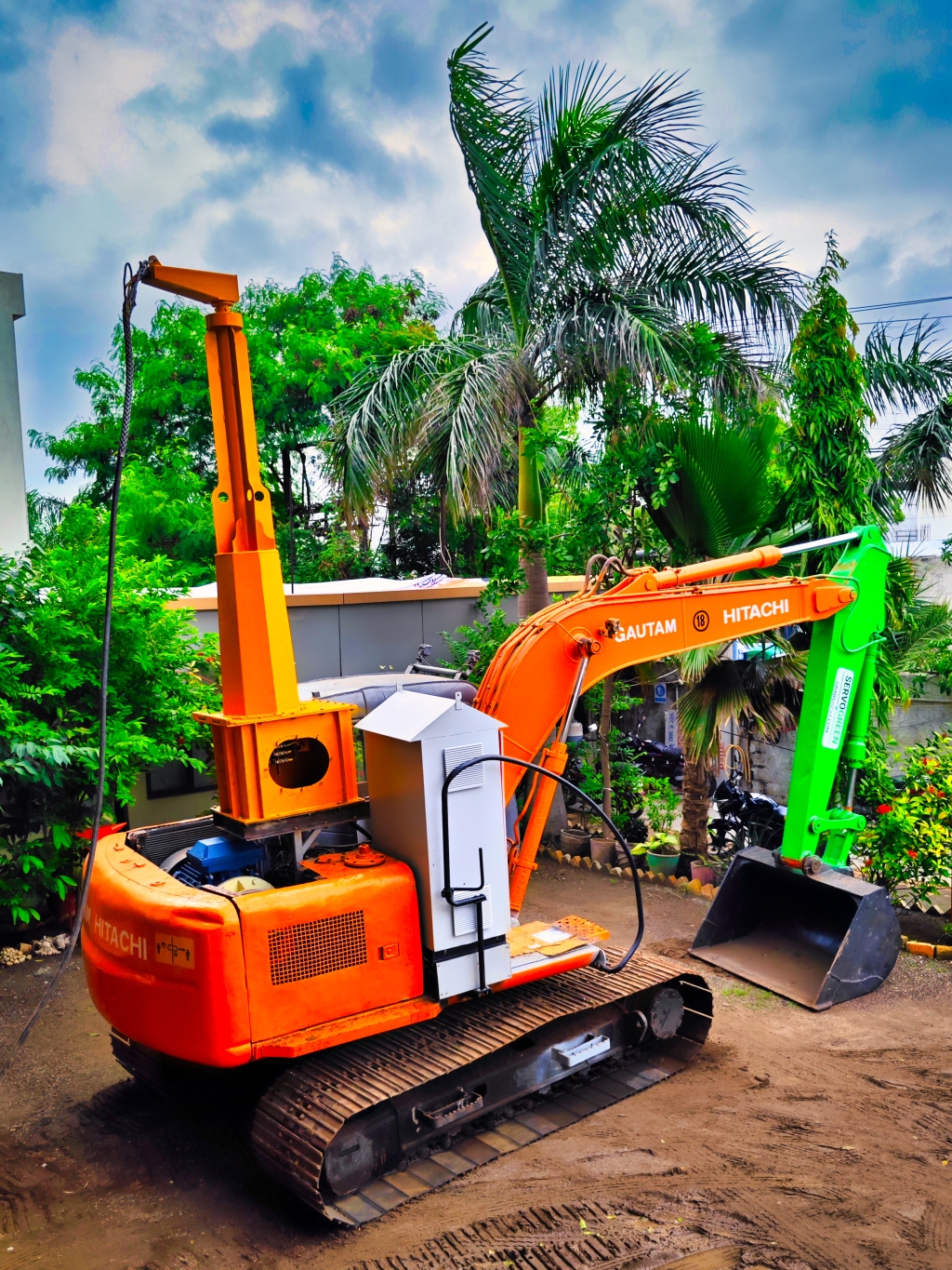 Convert Diesel to Electric for Your Old Excavator – Loader - 2